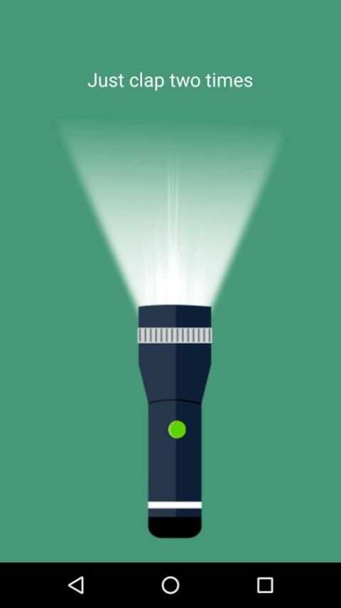 LED Flashlight on Clap स्क्रीनशॉट 1