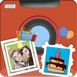 Happy Birthday Photo Frame