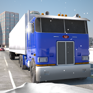 Trucker 3D Alaska Winter Roads أيقونة