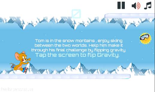 Tom and Snowboard 1 تصوير الشاشة