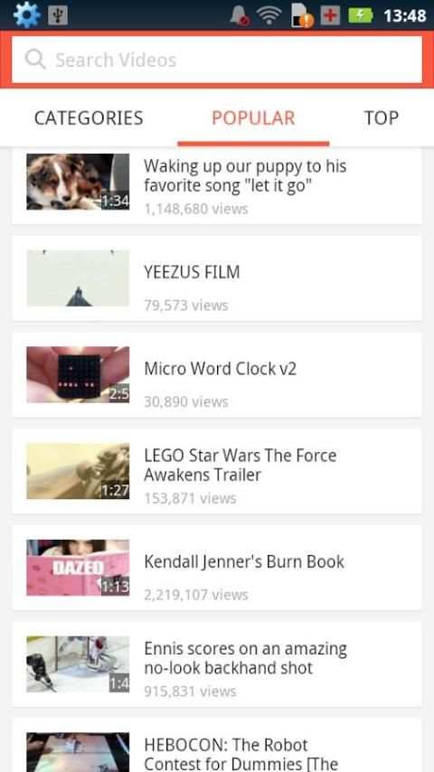 Snaptube Video screenshot 1