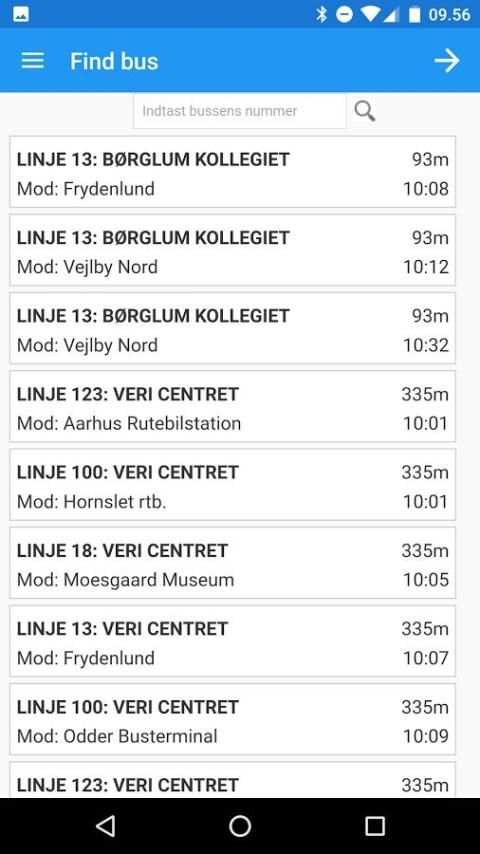 Live Transport - tog og bus screenshot 2