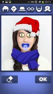 Face Changer - Christmas 1 تصوير الشاشة