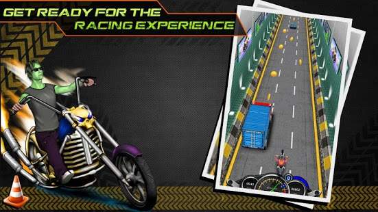 Fearless Moto Racing 3D 3 تصوير الشاشة