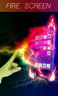 Fire Screen Colorful Prank 4 تصوير الشاشة