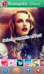 Romantic Photo Effects 2 تصوير الشاشة