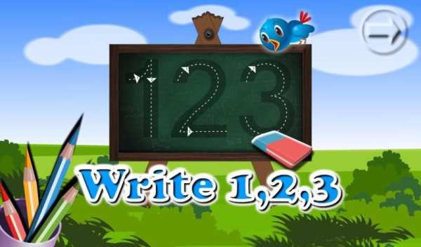 Write 1,2,3 1 تصوير الشاشة