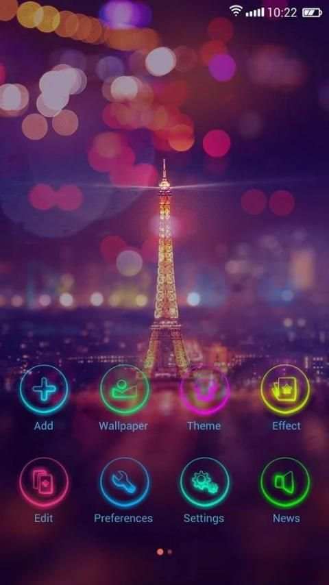 Paris Love GO Launcher Theme screenshot 2