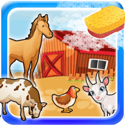 Kids Farm Wash &amp; Clean up आइकन