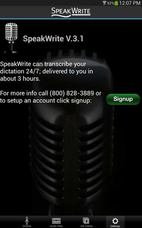 SpeakWrite Recorder स्क्रीनशॉट 6