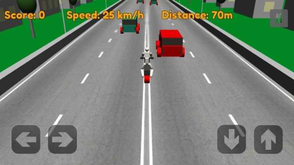 Crazy Moto Racer screenshot 4