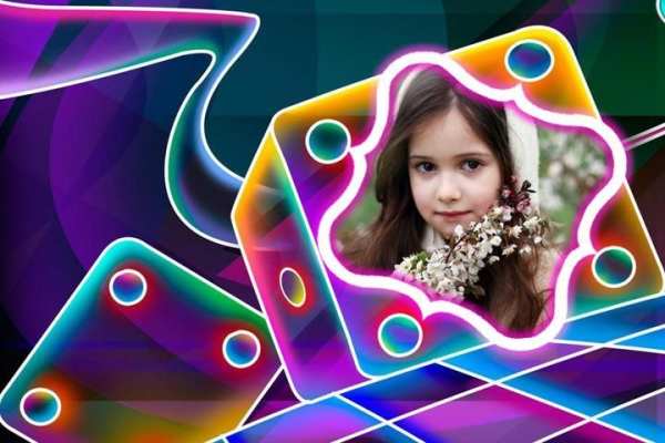 Neon Photo Frames скриншот 5