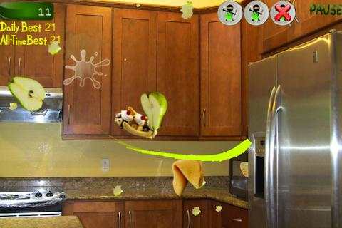 Ninja Kitchen Lite screenshot 1