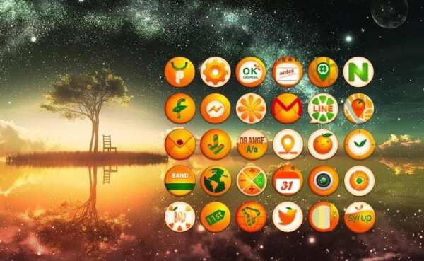 My orange tree live theme screenshot 4