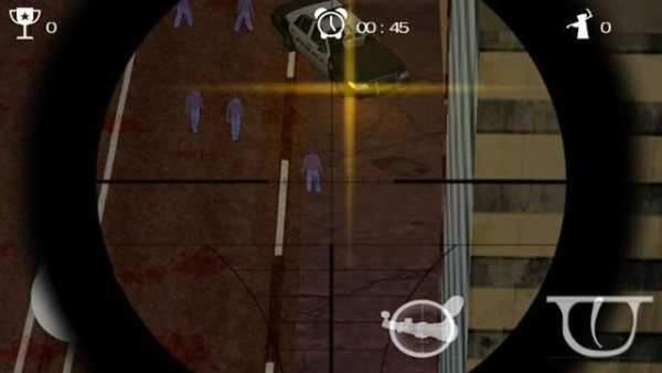 Sniper Shoot 3D:Assault Zombie screenshot 3