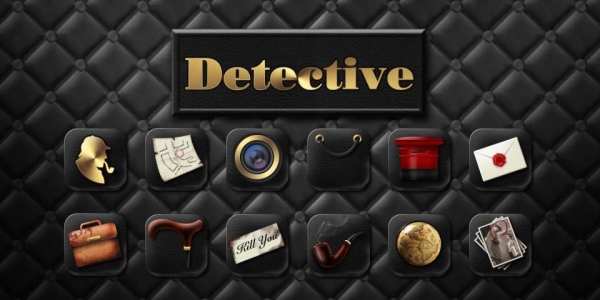 Detective GO Launcher Theme screenshot 1