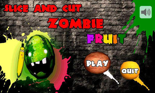 Slice And Cut Zombie Fruit screenshot 2