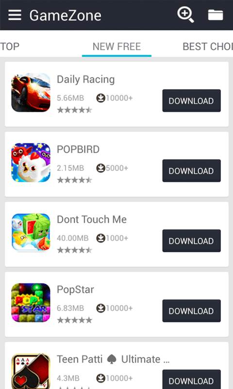 GAMEZONE 2 تصوير الشاشة