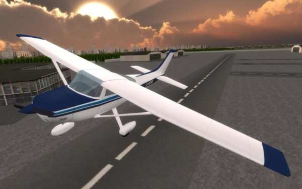 Airplane Simulator Pilot 3D скриншот 7