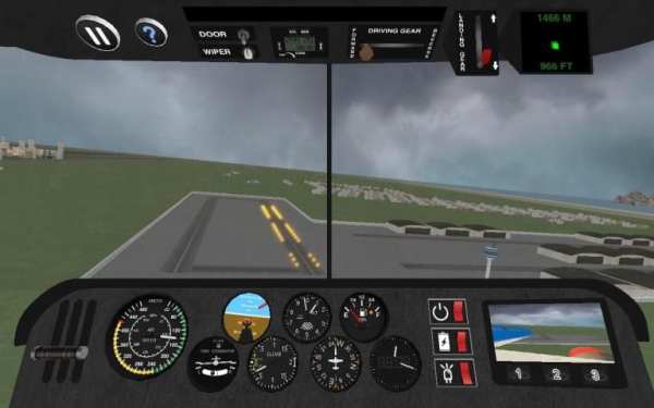 Airplane Simulator Pilot 3D скриншот 4