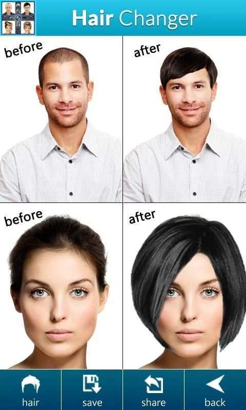 Hair Changer screenshot 2