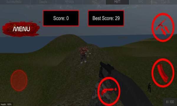 Zombie Kill Shooter 3D screenshot 1