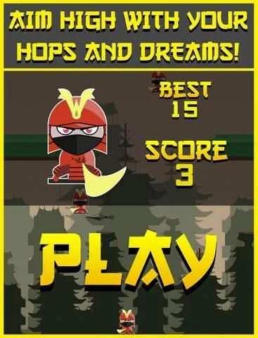 Hop Hop Ninja! скриншот 8