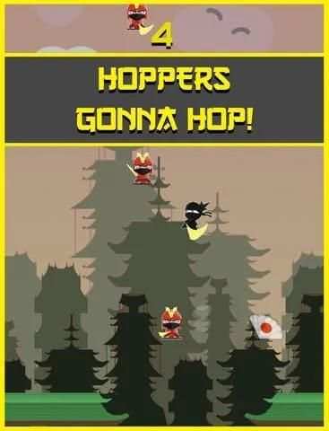 Hop Hop Ninja! скриншот 7