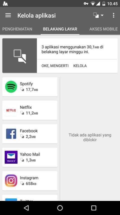 Opera Max - Pengelola data screenshot 4