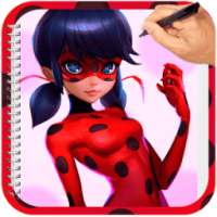 How To Draw Ladybug