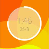 Arc Clock Widget + App