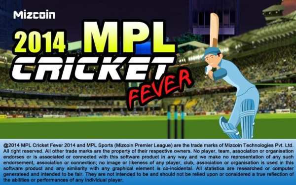 MPL Cricket Fever Game 2014 स्क्रीनशॉट 6