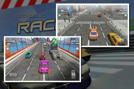 Turbo Car Traffic Racing screenshot 2