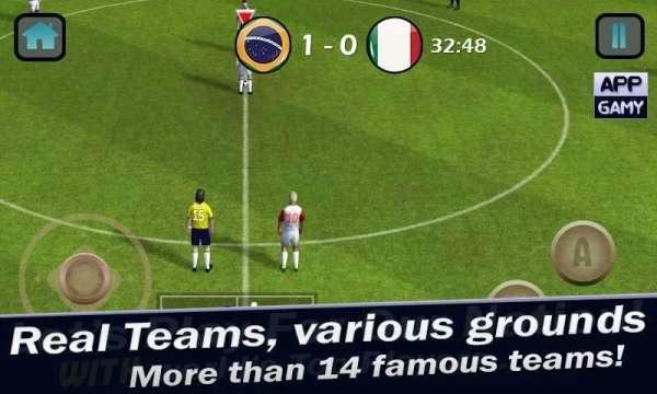Real Football 2016 ultimat fif screenshot 1