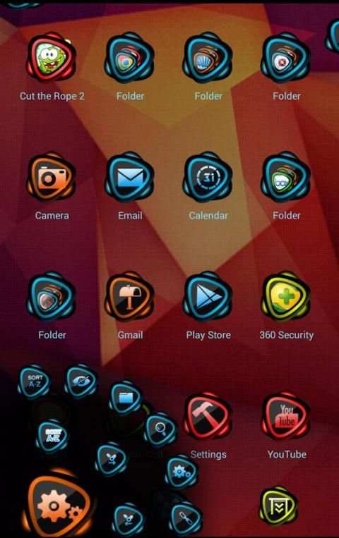 PrimeHD Next Launcher 3D Theme screenshot 7