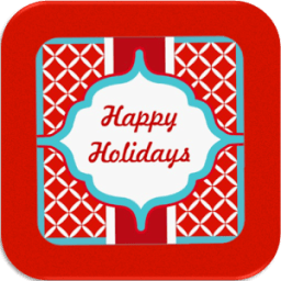 Happy Holidays Greetings Maker أيقونة