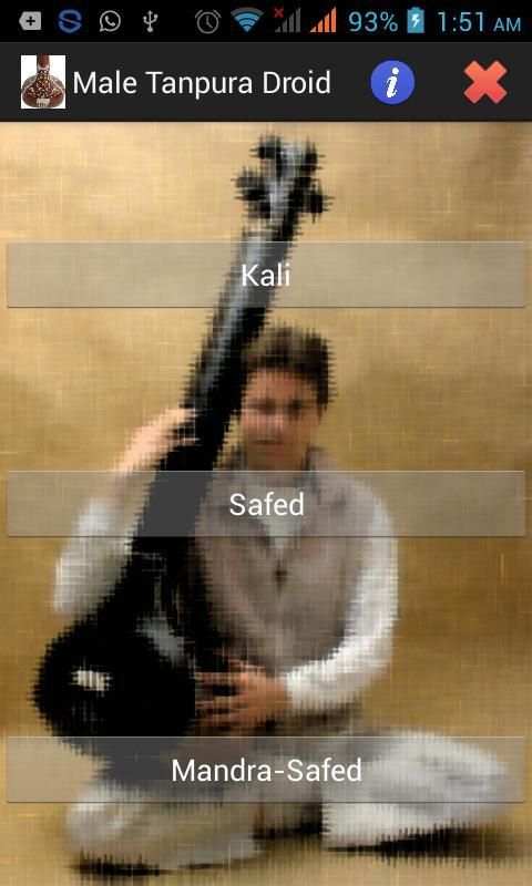 Male Tanpura Droid 2 screenshot 5