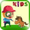 Animal sounds for kids icon