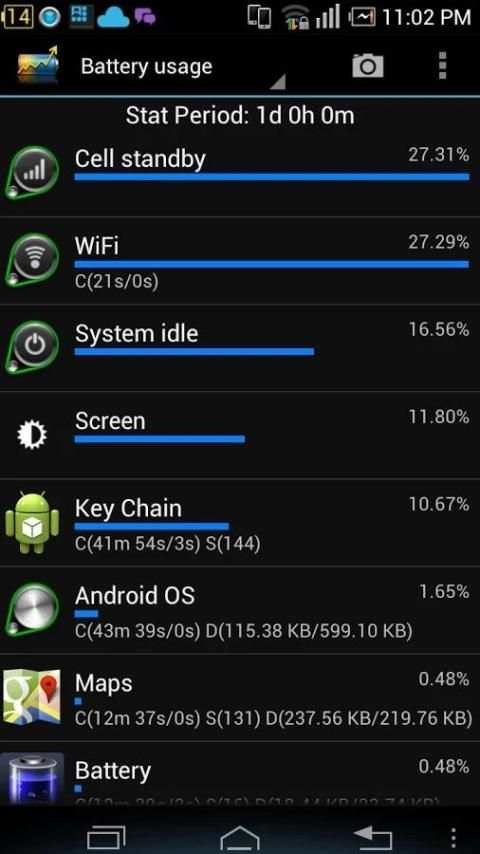 Battery Stats Plus स्क्रीनशॉट 7
