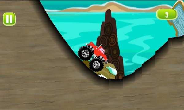 Cars Hill Racing Game for Kids 2 تصوير الشاشة