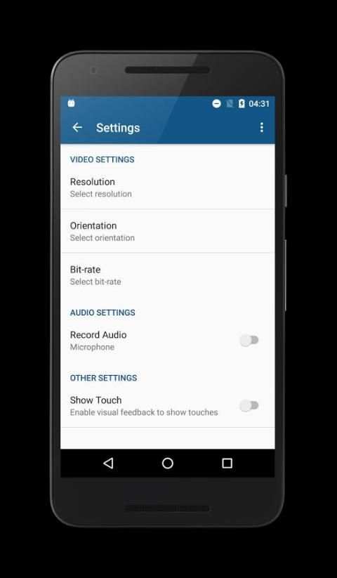 Free Screen Recorder No Root скриншот 3