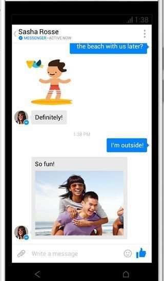 Update Messenger screenshot 2