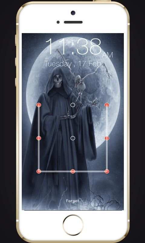 Skull Pola Lock screenshot 4