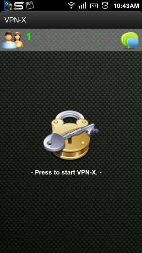 VPN-X Client screenshot 3
