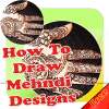 How To Draw Mehndi Designs