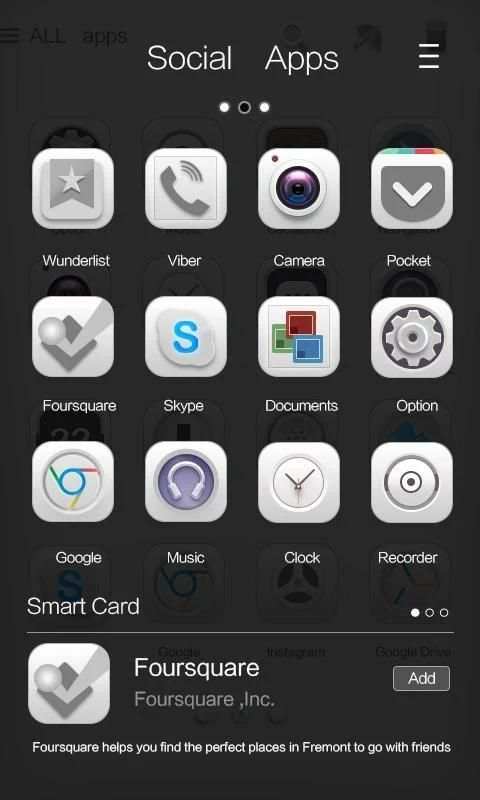 White Soul GO Launcher Theme screenshot 2