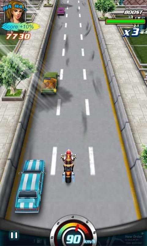 Crazy Moto 3D Lite screenshot 1