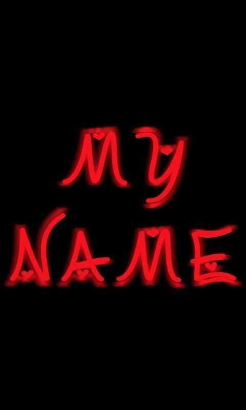 My Name Neon Live WallPaper screenshot 4