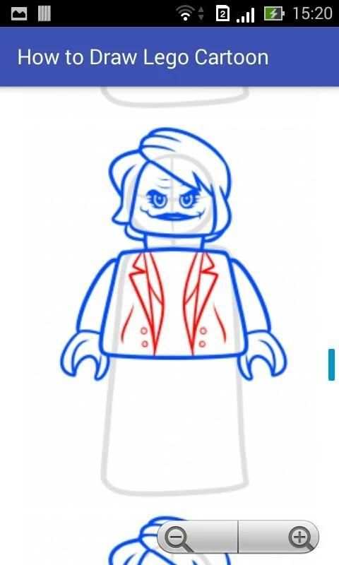 How To Draw Lego Cartoon 4 تصوير الشاشة