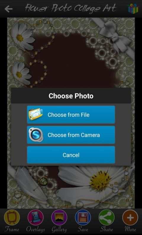 Flower Photo Collage Art स्क्रीनशॉट 5